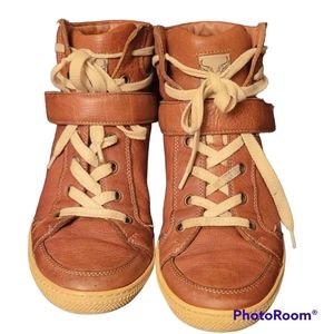 Paul Green lace up hi top sneakers